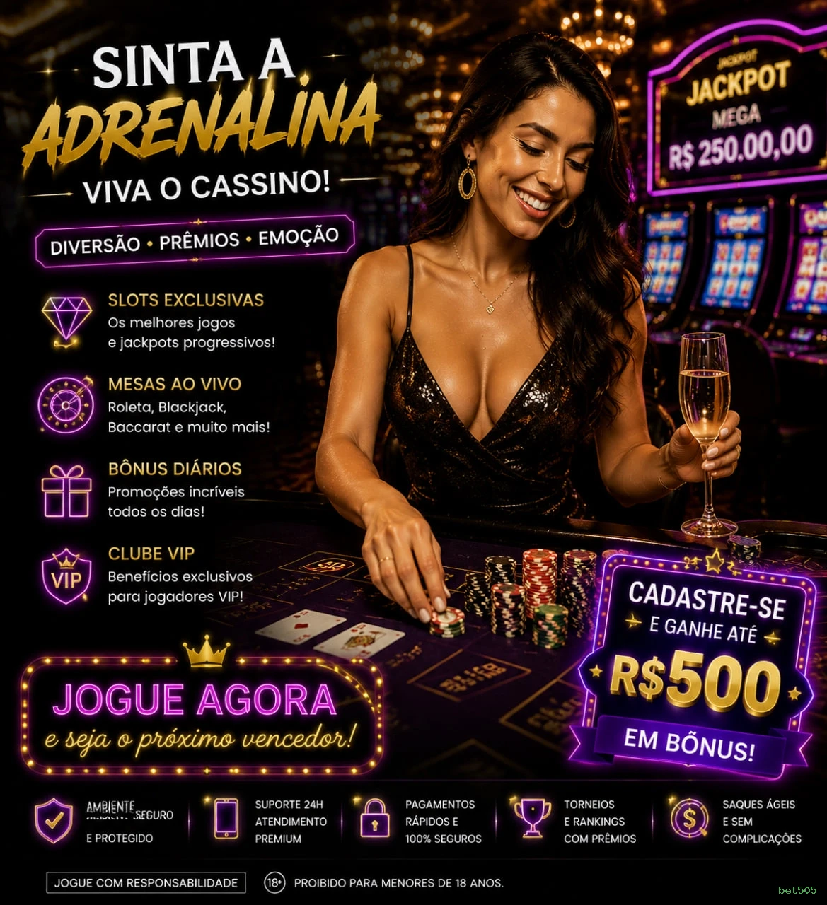 Jogos de Cassino bet505 - Variedade Incrível com Grandes Prêmios